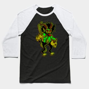 Krampus Is Coming Baseball T-Shirt